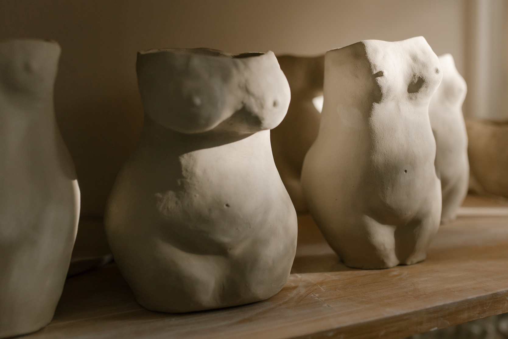 Sculptures of Women's Body